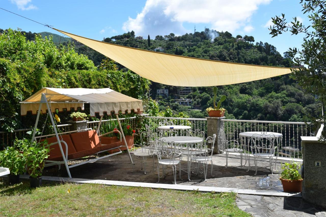 Villa Il Respiro Zoagli Bagian luar foto