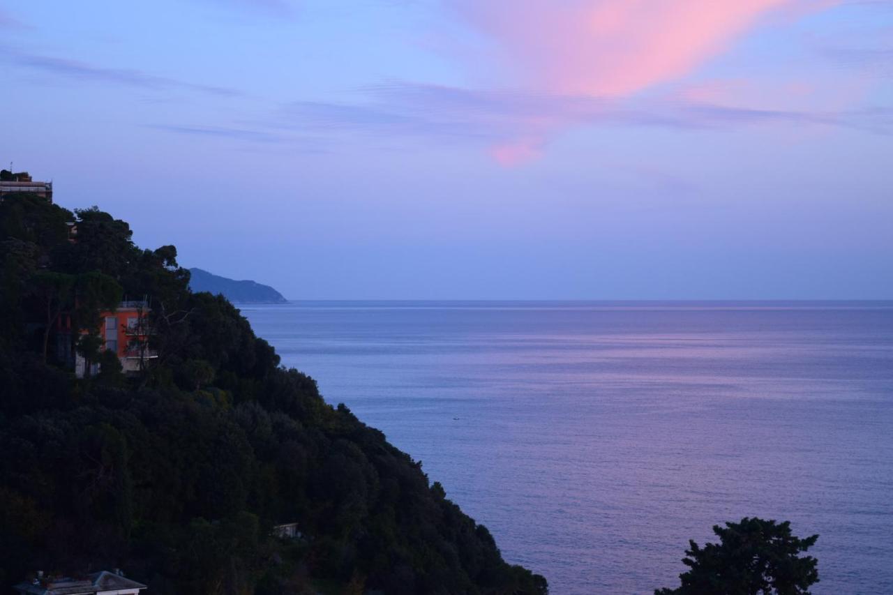 Villa Il Respiro Zoagli Bagian luar foto